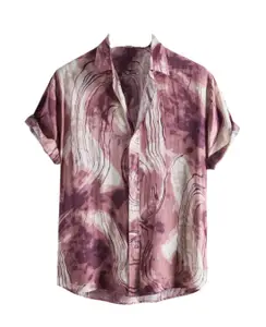 Brand: DHRUVI TRENDZ DHRUVI Trendz Men's Rayon Casual Shirt | Stylish Printed Shirts for Man | Half Sleeve | Summer Button Down Shirt's for Mans