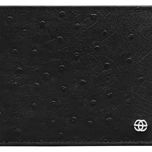 eske Jorg Genuine Leather RFID Protected Bi-Fold Wallet for Men | 6 Card Slots, 2 Bill Compartments, 1 ID Window | Classic Slim Design with Secure Storage
