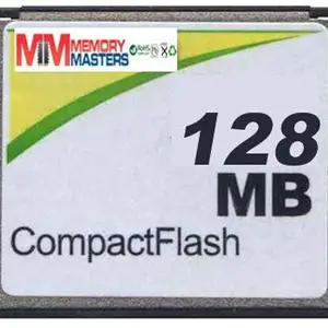 MemoryMasters 128MB CompactFlash Card - Standard Speed (p/n CF-128MB)
