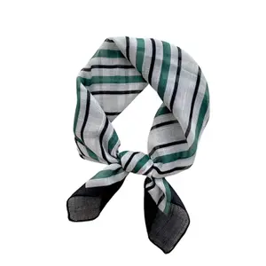 Printed Women Scarf | Scarf For Women Diamond | 58 * 58cm Olive