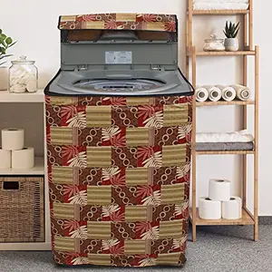 DREAM CARE Polyvinyl Chloride (Pvc) Waterproof & Dustproof Washing Machine Cover Top Load & Fully Automatic Suitable For 7 Kg, 7.2 Kg, 7.5 Kg (61 X 97 X 61 Cms)