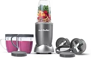 Nutribullet 600 Watts, Multi-Function High Speed Blender, 12 Piece Set, NBR-1212M
