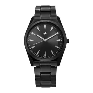 Visit the Fastrack Store Fastrack Stunners X Special Edition Quartz Black Dial Stainless Steel Analog Watch for Men