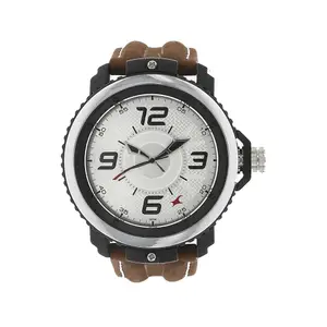 Visit the Fastrack Store Fastrack Analog Silver Dial Men's Watch-NM38017PL02 / NL38017PL02/NP38017PL02