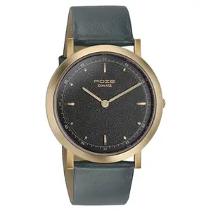 Visit the Sonata Store Sonata Poze Quartz Analog Green Dial Leather Strap Watch for Men-SP70008WL01