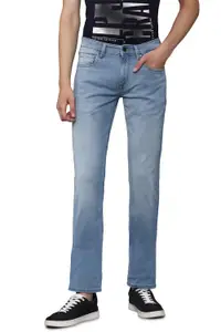 Visit the Louis Philippe Store Louis Philippe Men's Slim Fit Mid Rise Jeans