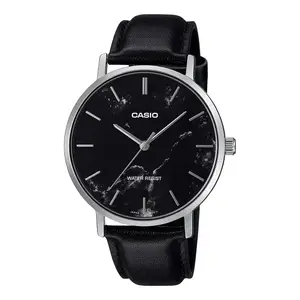 Visit the Casio Store Casio Enticer Men MTP-VT01LM-1AUDF Analog Black Dial Men (A2351)