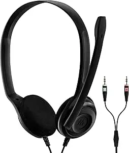 Sennheiser 504195 PC 3 Chat wired Headphone for PC