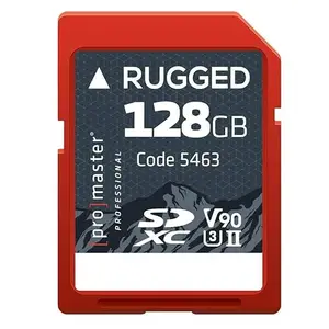 Promaster SDXC 128GB Rugged CINE UHS-II Memory Card V90
