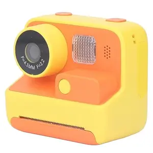 Bestonl Kids 48MP Selfie Video Digital Camera - Instant Print - with Zero Ink Print Paper - Built in Fill Light Instant with Lanyard