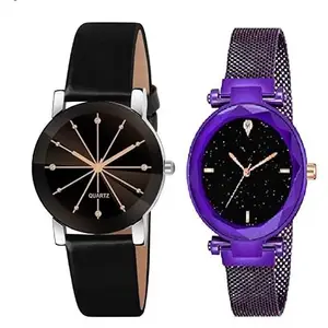 Design Combo Watches for Women (SR-472) AT-4721(Pack of-2)