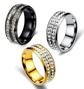 MEENAZ Rings for Men Combo Boys Boyfriend gents friends girls mens silver Black ring for men 2 Ad Cz Diamond Ring for Boys Stainless Steel finger Rings Stylish Fashion thumb band set 431_21