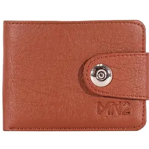 TG TOMO G Men's Leather Wallet, Tan | Slot Count-4