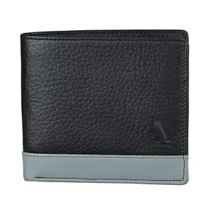 Adamis Leather Men's Wallet W357 Black