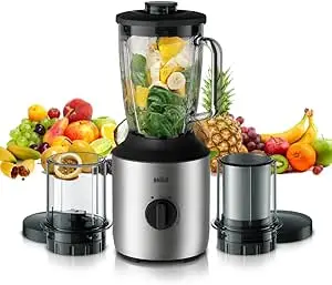 Braun Jb 3273 Powerblend Glass Jug Blender Jb 3273 1.5 Ltr, 800 Watts"Min 1 year manufacturer warranty"