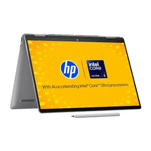 HP Envy x360, Enhanced by AI, Intel Core Ultra 5 125U, 14-inch (35.6 cm), WUXGA 300 nits, 16GB, 512GB SSD, Touch w/Pen, 5MP IR Camera w/Shutter, Poly Studio (Win 11, 1.39 kg), fc0105TU