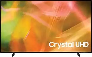 Samsung 55 Inches AU8100 Crystal UHD 4K Flat Smart TV (2021), UA55AU8100UXZN