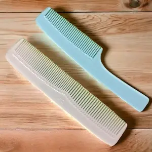 HandyHold Mini Comb Combo - Small Comb for Mustache Care and Purse with Brush