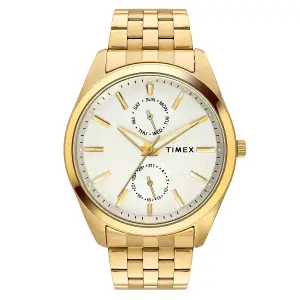 Visit the TIMEX Store TIMEX Analog Watch for Man with Round Dial & Water Resistant Men's Wrist Watches