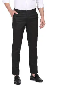 Visit the Arrow Store Arrow Men's Solid Tailored Fit Polyester Formal Trouser