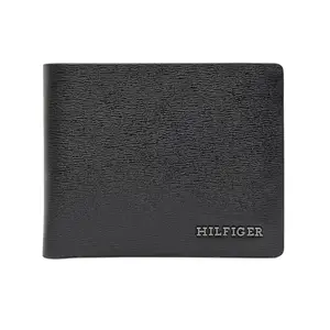 TOMMY HILFIGER Wallet of Men, Black-Small, Clarendon | Wallet for Men Leather Original