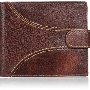 Tamanna Men Brown Genuine Leather Wallet (LWM00017_2ND)