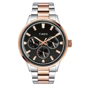 Visit the TIMEX Store TIMEX Analog Watch for Men with Round Dial & Water Resistant Man's Wrist Watches