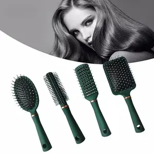 Set Of Brushs Paddle Hair Brush, Detangling Brush and Hair Comb Set for Men and Women, Great On Wet or Dry Hair, No More Tangle Hairbrush for Long Thick Thin Curly Natural Hair