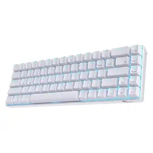 RK ROYAL KLUDGE RK68 Hot-Swappable 65% Wireless Mechanical Keyboard, 60% 68 Keys Compact tooth Gaming Keyboard