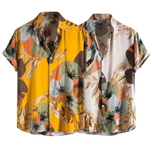 Brand: Leriya Fashion Leriya Fashion Men's Rayon Regular Fit Casual Shirt | Stylish | Printed| Formal|Solid Short Sleeve | Trendy | Summer-Button Down (Available in Plus Size and Combo Pack of 2)