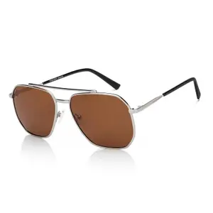 Visit the VINCENT CHASE EYEWEAR Store VINCENT CHASE EYEWEAR By Lenskart | Full Rim Square Sunglasses| Polarized And 100% UV Protected | Men & Women | Vc S12593/P