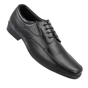 WALKAROO Men's Formal Shoes|17143 Black