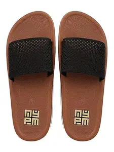 Casual slippers Slides Comfortable and Skid Resistant Tan