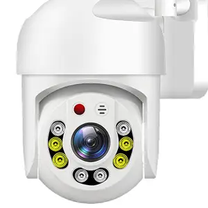 MERISHOPP WiFi Camera Color Night View Cloud Storage Weatherproof for Outdoor Indoor Consumer Electronics | Home Surveillance | Security Cameras