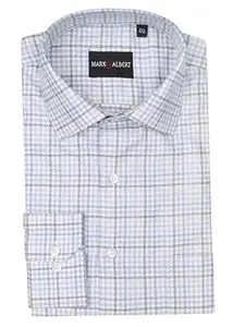 MARK & ALBERT Men's Cotton Formal Shirt