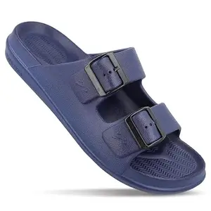 WALKAROO WC4822 Mens Sandals for Casual Wear and Regular use for Indoor & Outdoor - Navy Blue