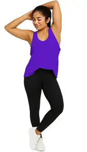 THE BLAZZE Ladies' Sleeveless T-Shirt - Workout, Dry Fit & Lightweight Sports Top 1005 NB71 Parent