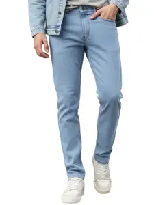Visit the Urbano Fashion Store Urbano Fashion Men's Slim Fit Mid Rise Washed Jeans Stretchable