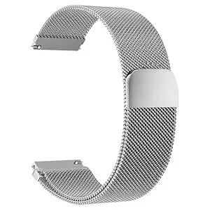 Colorcase Smart Watch Strap Compatible with Fossil Gen 5 Julianna Hr Smart Watch - Mangetic Mesh Chain Strap