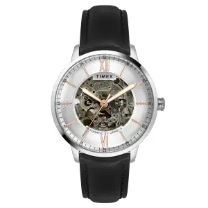 Visit the TIMEX Store TIMEX Analog Watch for Men with Round Dial & Water Resistant Man's Wrist Watches