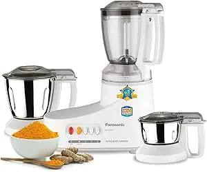 Panasonic Mixer Grinder With 3 Jar Mxac300."Min 1 year manufacturer warranty"