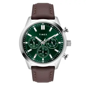 Visit the TIMEX Store TIMEX Analog Watch for Man with Round Dial & Water Resistant Men's Wrist Watches