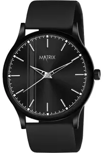 Visit the Matrix Store Matrix Minimalist Dial with Softest Silicone Strap Analog Wrist Watch for Men & Boys