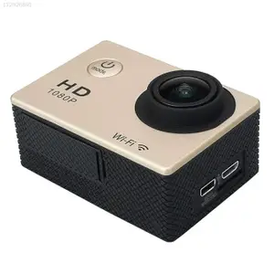 IVELECT A49B Full HD Waterproof Gold Sports Camera Sport 1080P 170° Wide-Angle