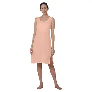 Women's Cotton Long Camisole Sameej - Knee-Length