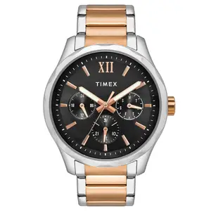 Visit the TIMEX Store TIMEX Empera Analog Watch for Men with Round Dial & Water Resistant Man's Wrist Watches