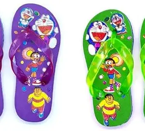 BUTAX Boys & Girls Slip On Slipper Flip Flop (Multicolor) KCDVG9