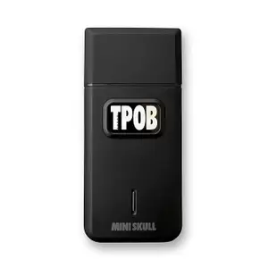 TPOB Mini Skull Single Shaver Blackout Edition - Compact Design That can fit in Your Pocket