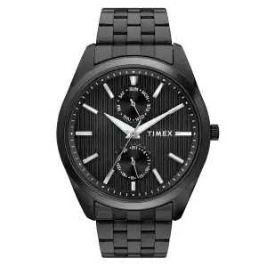 Visit the TIMEX Store TIMEX Analog Watch for Man with Round Dial & Water Resistant Men's Wrist Watches