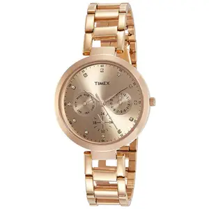 Visit the TIMEX Store TIMEX Analog Watch for Women with Round Dial & Water Resistant Women's Wrist Watches